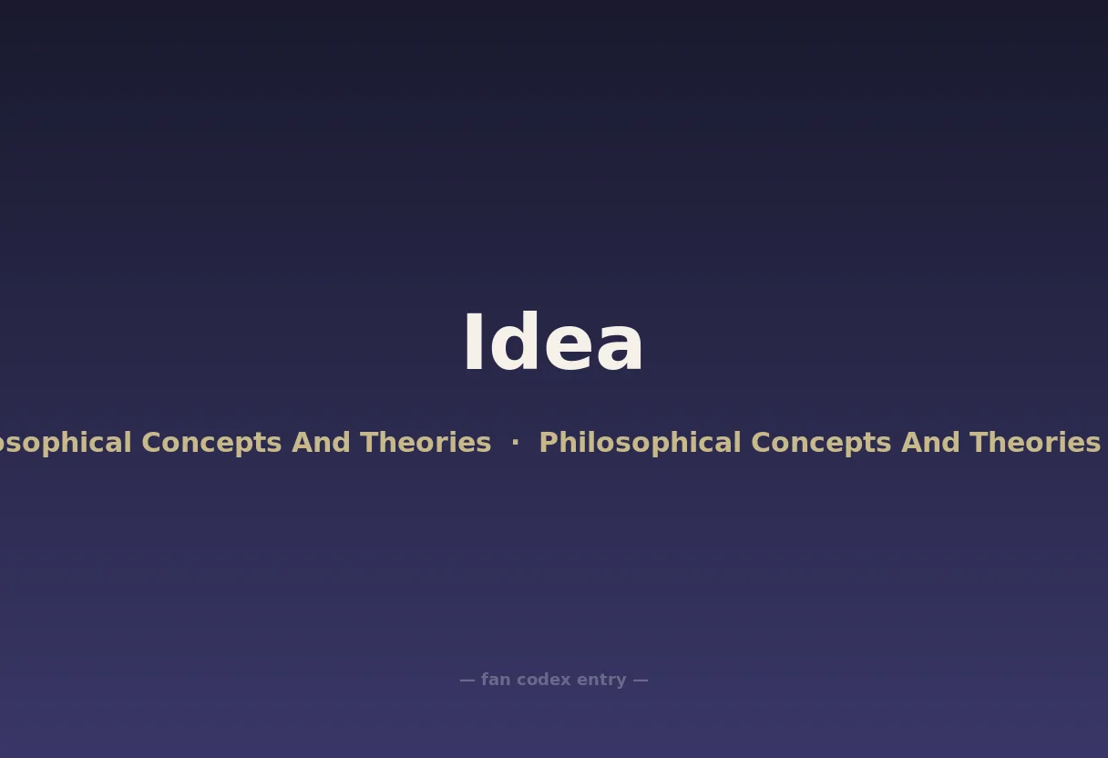 Idea