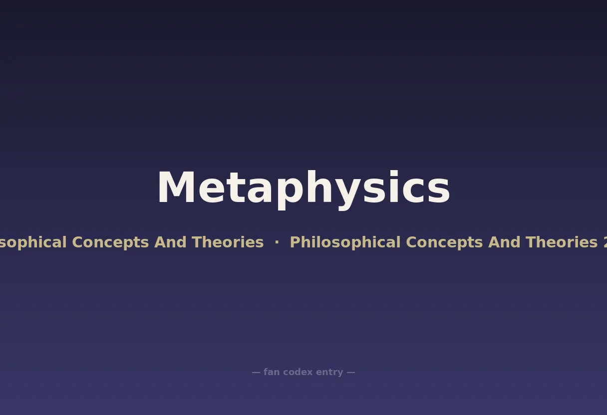 Metaphysics