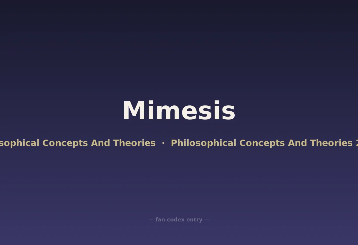 Mimesis